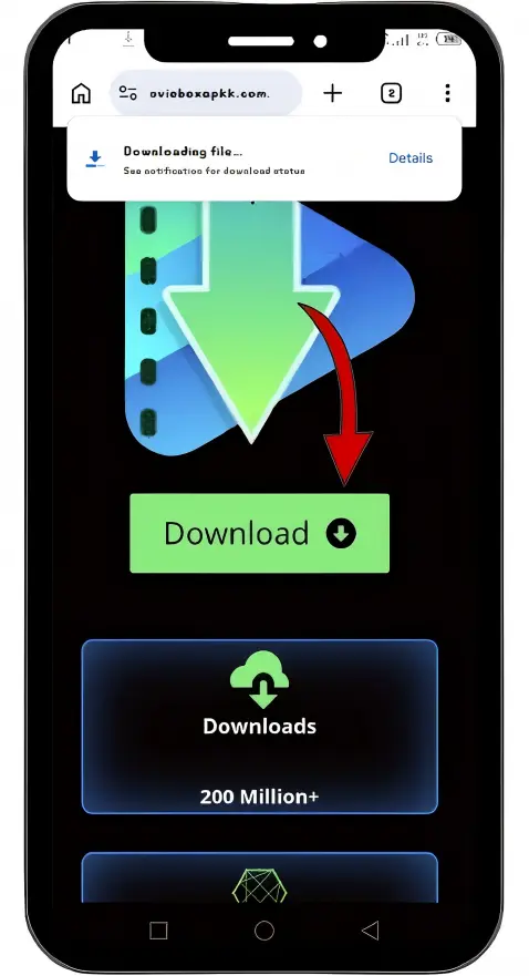 MovieBox apk installation guide screenshot 1